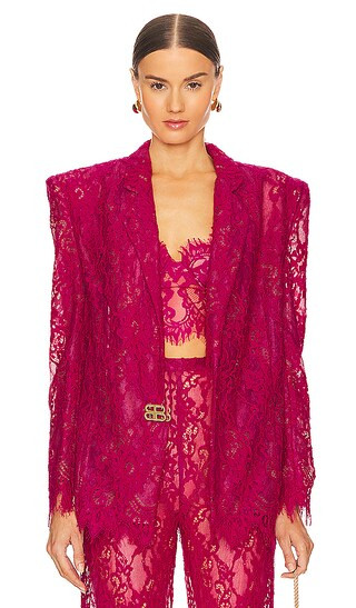 Capri Blazer in Fuchsia | Revolve Clothing (Global)