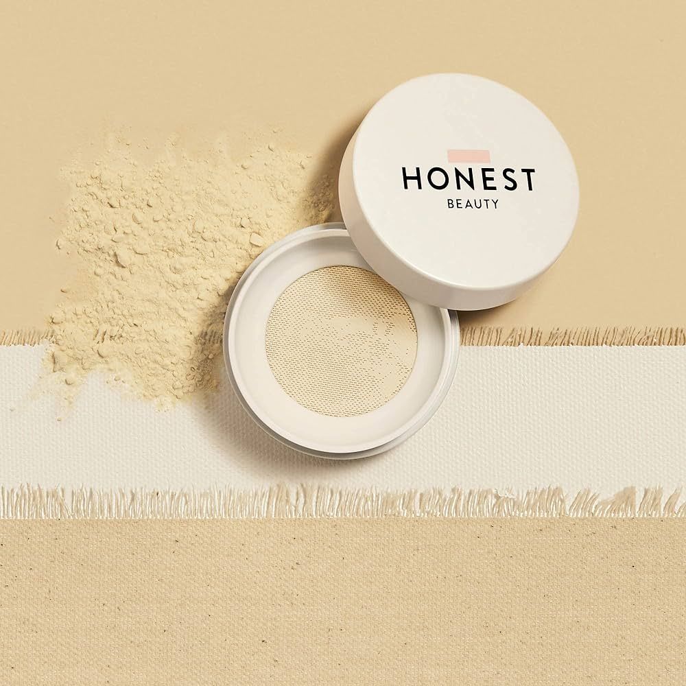 Honest Invisible Blurring Loose Powder | Lightweight Setting Powder | Mattify & Set Makeup |EWG Cert | Amazon (US)