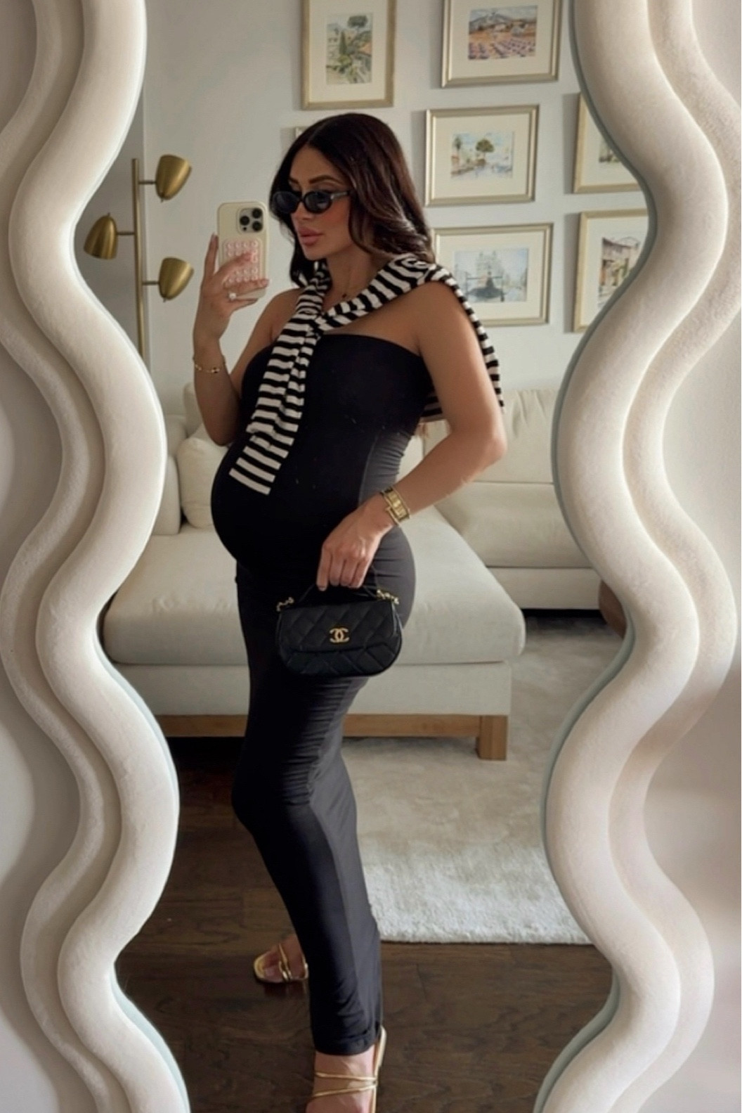 Outfit of the day 🖤 use code: JENHAVA for 20% off this beautiful maternity dress. Shop below...

#LTKBump #LTKStyleTip