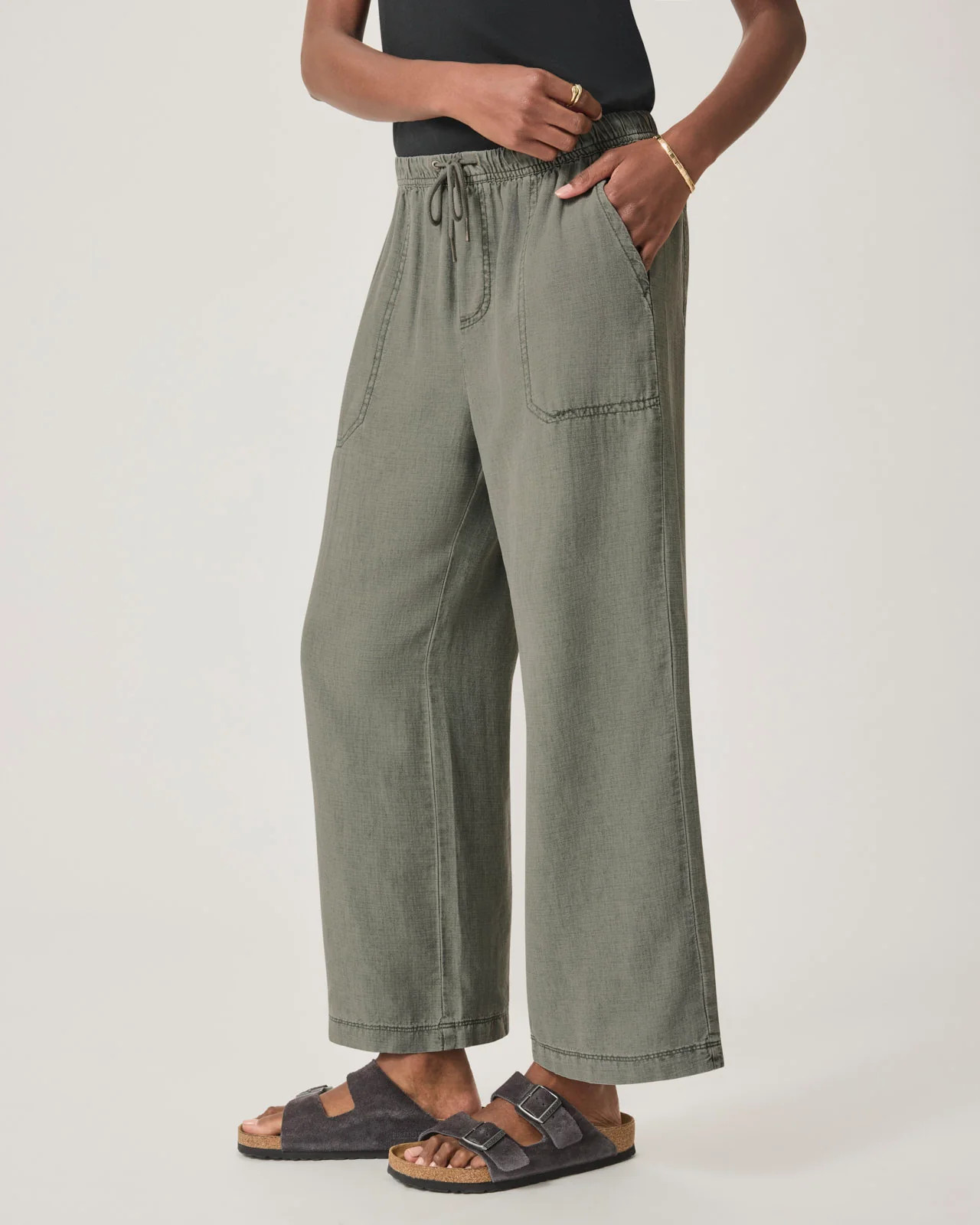 Angie Crop Wide Leg Pant | Splendid