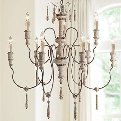 Farmhouse Wood Chandelier | Amazon (US)