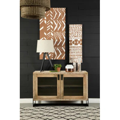 Ikechi Iron 2 - Door Accent Cabinet | Wayfair North America