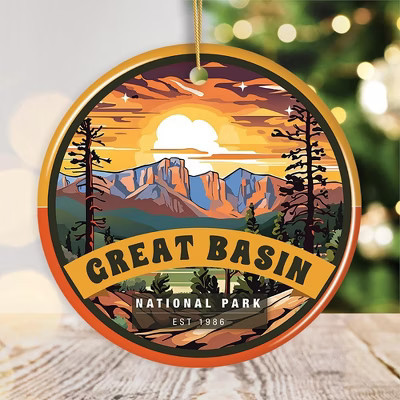 Great Basin National Park Retro Ornament, Nevada Traveler Souvenir and Gift  3 | Target