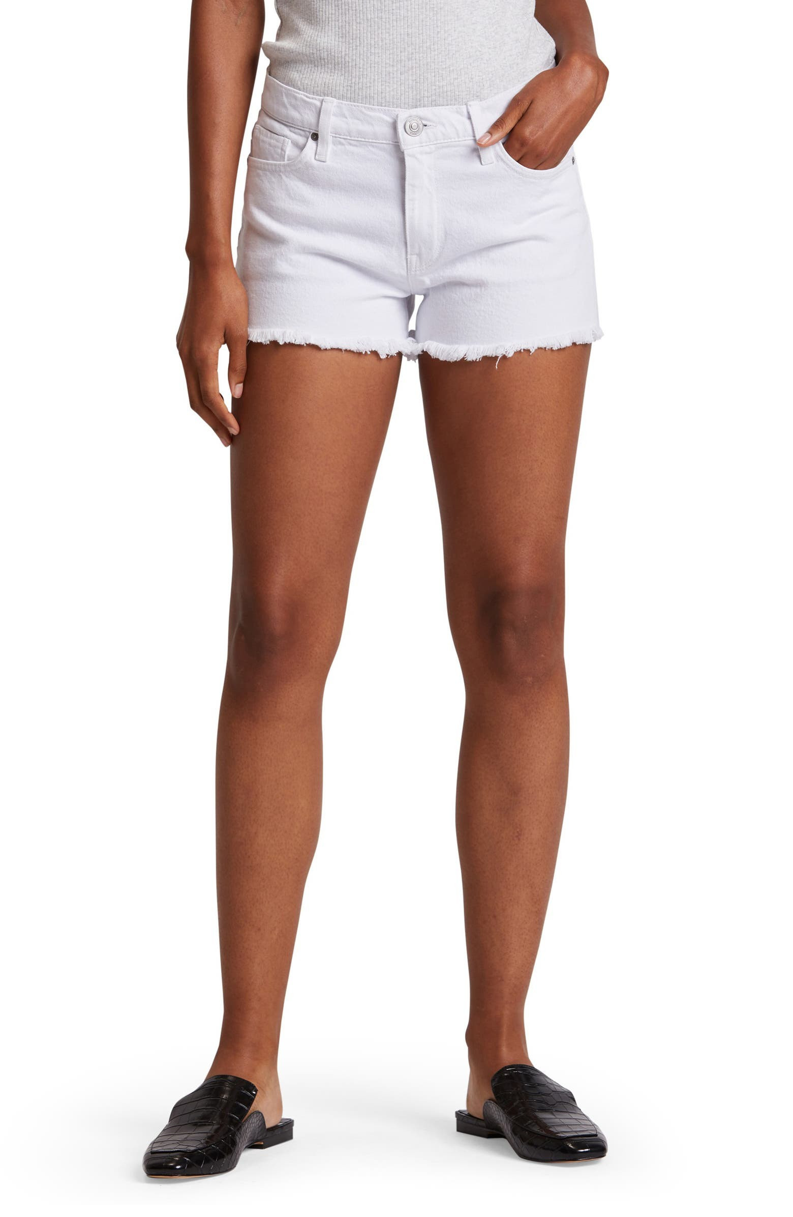 Gemma High Waist Cutoff Denim Shorts | Nordstrom