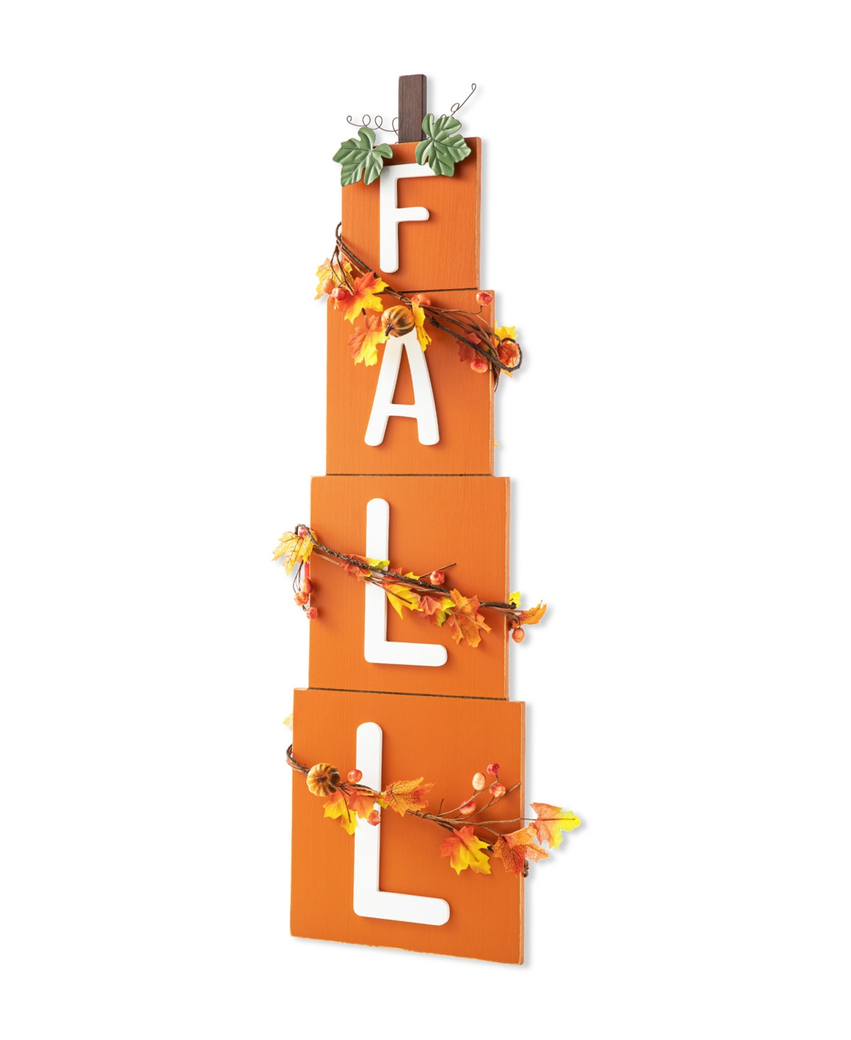 Glitzhome 36" H Wood "Fall" Porch Decor - Multi | Macy's
