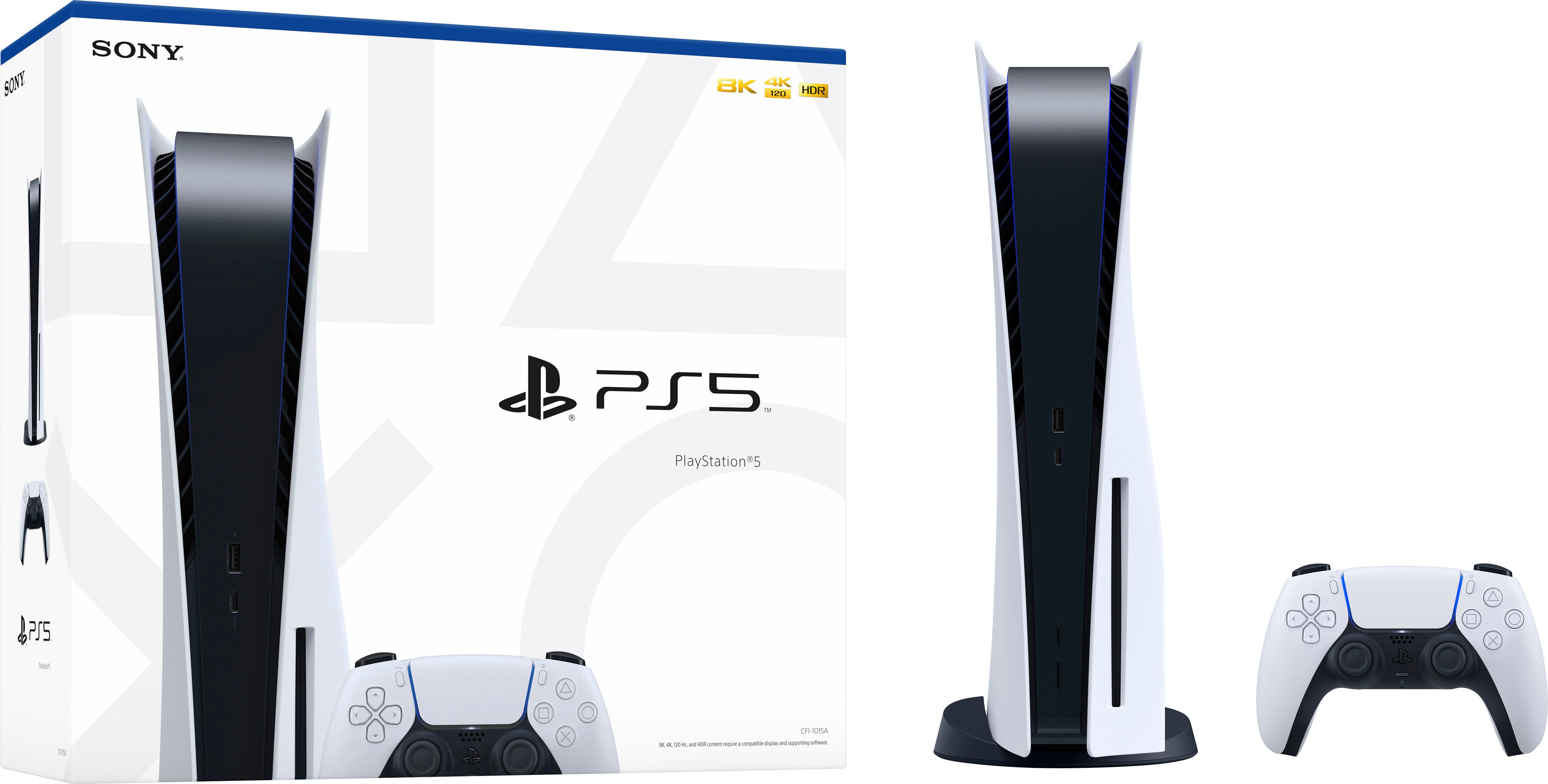 Sony PlayStation 5 Console White 1000031652 - Best Buy | Best Buy U.S.