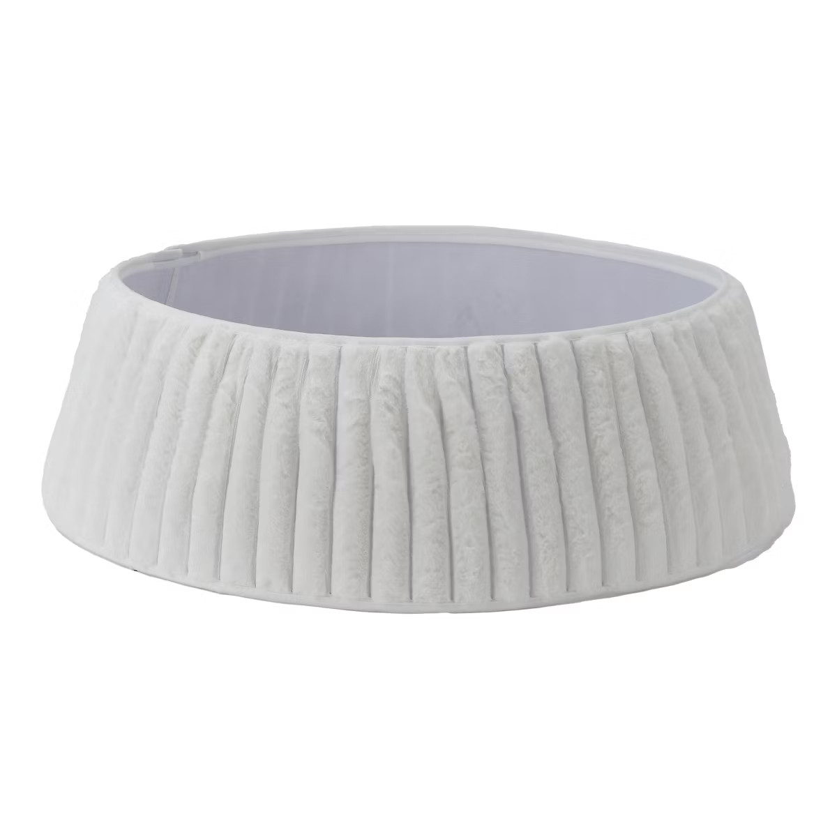 COZONY Luxury Plush Christmas Tree Collar with Stripe Pattern | Target