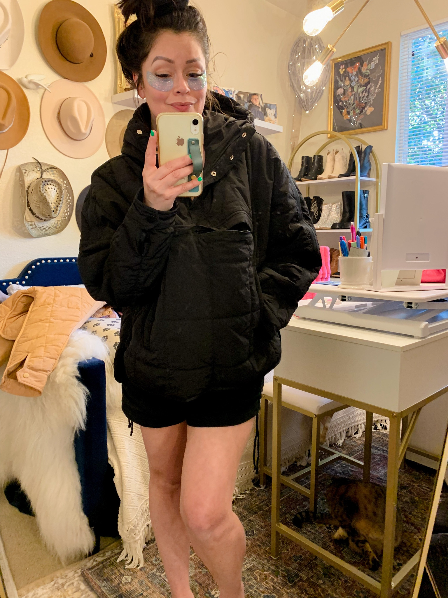 Wearing a medium 

#LTKActive #LTKfitness #LTKstyletip