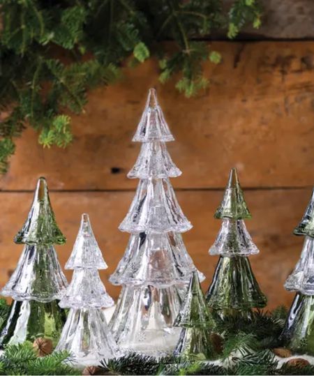 Glass holiday trees! 🎄✨ #holidaydecor 

#homedecor #holidaydecor #mantle #stockings #holidaystyle #christmasdecor 



#liketkit #LTKCyberweek 
@shop.ltk
https://liketk.it/3V71t

#LTKfamily #LTKsalealert #LTKSeasonal #LTKU #LTKGiftGuide #LTKstyletip #LTKunder50 #LTKhome #LTKwedding #LTKunder100 #LTKHoliday