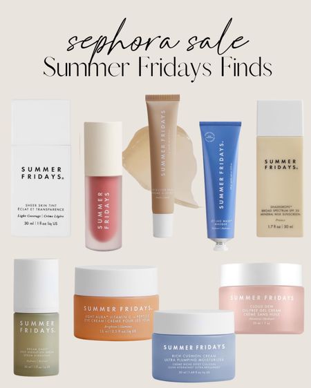 Sephora sale Summer Fridays Finds 🙌🏻🙌🏻


Beauty, products, face routine, facial beauty routine, moisturizer, 

#LTKbeauty #LTKSeasonal #LTKsalealert