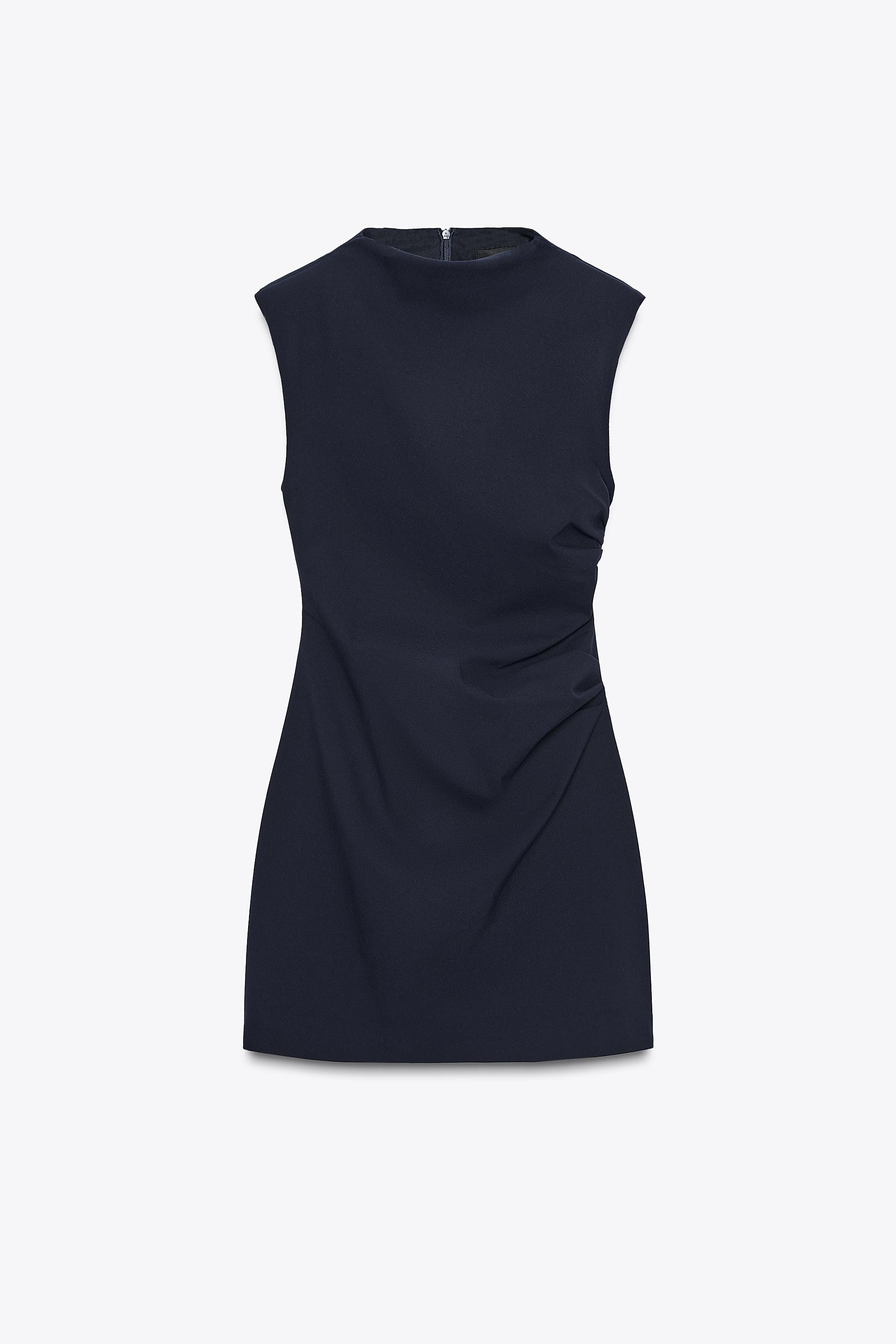 SHORT DRESS WITH SHOULDER PADS | Zara UK