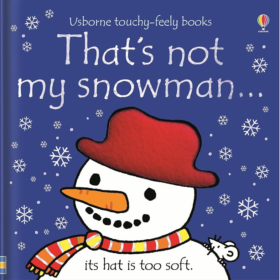 That's not my snowman.: An Interactive, Sensory Touchy-Feely Holiday Book with Tactile Patches fo... | Amazon (US)