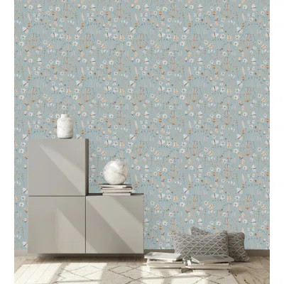 Medved 10.4' L x 25" W Peel and Stick Wallpaper Panel | Wayfair North America