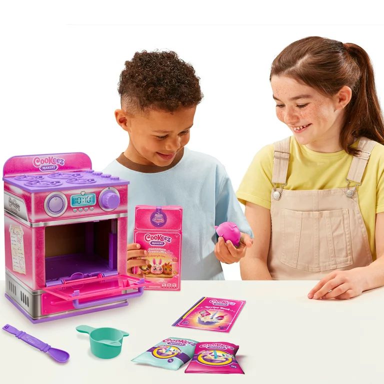 Cookeez Makery Cinnamon Treatz Pink Oven, Scented, Interactive Plush, Styles Vary, Ages 5+ | Walmart (US)