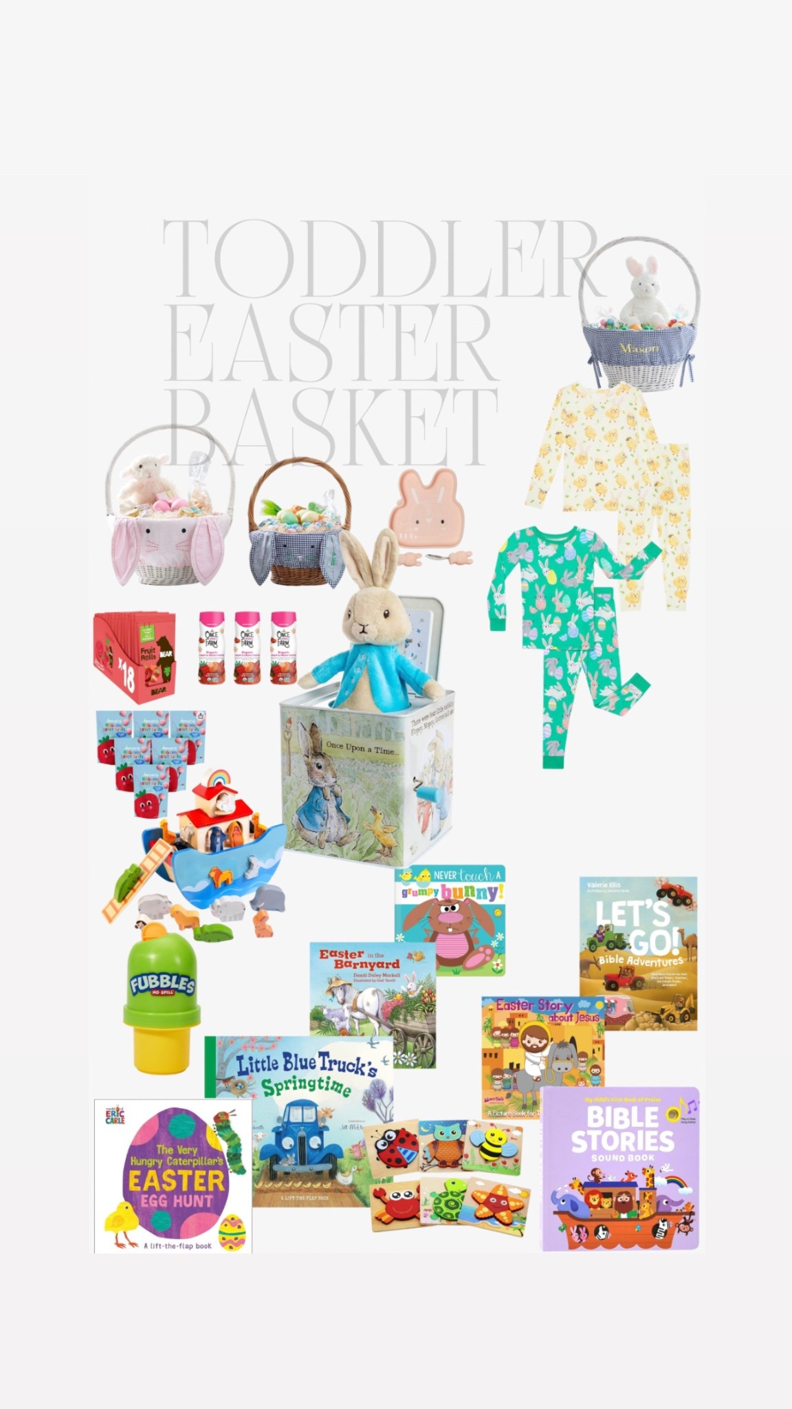 Easter basket picks for the sweet toddler in your life 🩷

#LTKSeasonal #LTKBaby #LTKFamily
