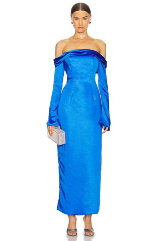 Arielle Maxi Dress in Cobalt | Revolve Clothing (Global)