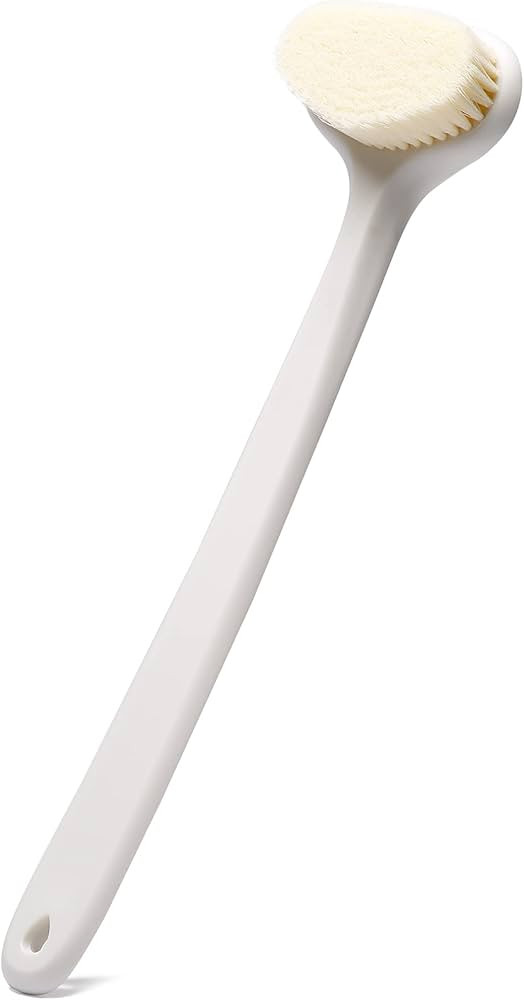 Upgraded Bath Body Brush with Comfy Bristles Long Handle Gentle Exfoliation Improve Skin's Health... | Amazon (US)