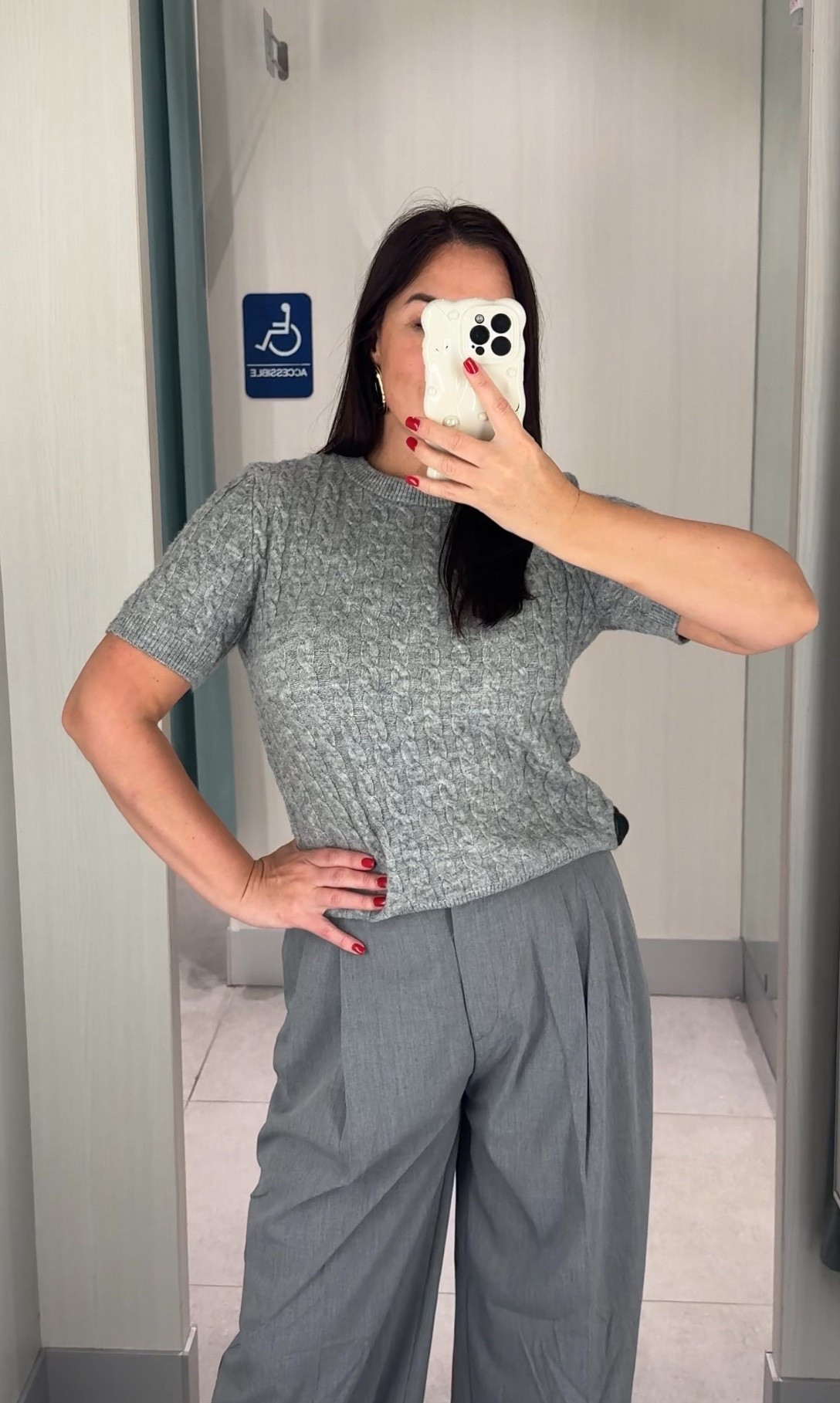 Monogram chic is having a major moment 🤍 and gray is back this fall as one of the season’s key shades. I found the perfect H&M gray sweatshirt and matching trousers, and styled it with a timeless COS coat for that ideal monochrome combo. Effortless, modern, and so on-trend. Stay tuned for more fall inspo… 🍂✨

#LTKStyleTip #LTKFindsUnder50 #LTKSeasonal