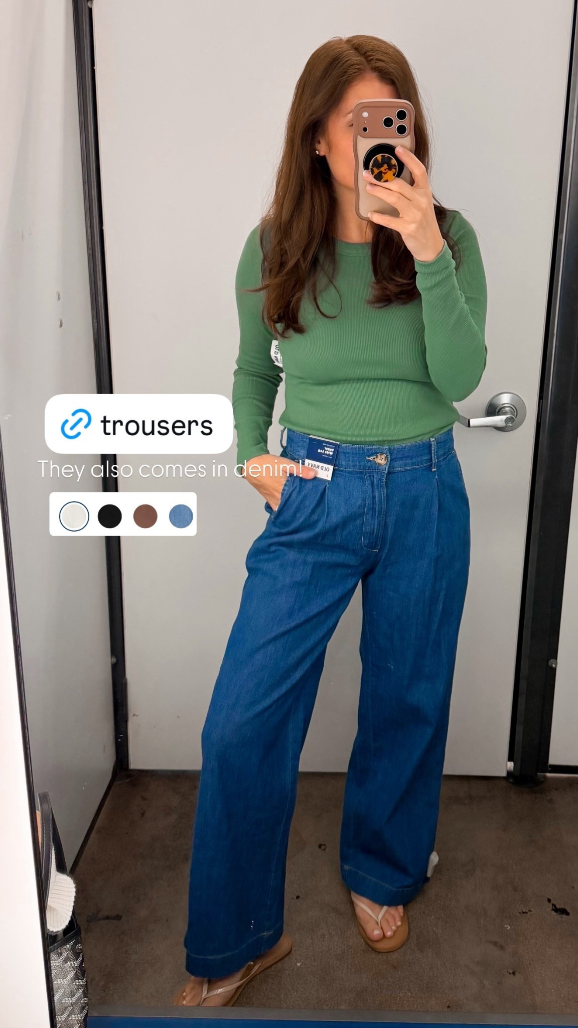 They also comes in denim! @oldnavy