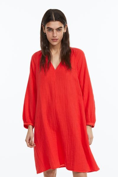 Double-weave Tunic Dress | H&M (US)
