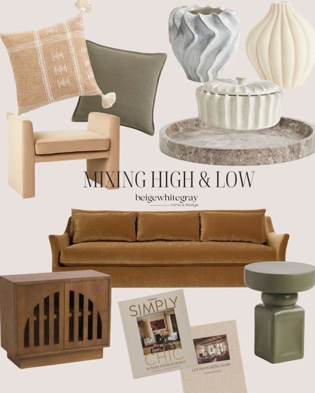 Mixing high and low home decor and furniture to create a unique home 

#LTKSeasonal #LTKhome #LTKstyletip