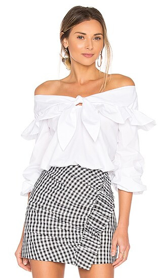 Lovers + Friends x REVOLVE Rebecca Top in White | Revolve Clothing (Global)