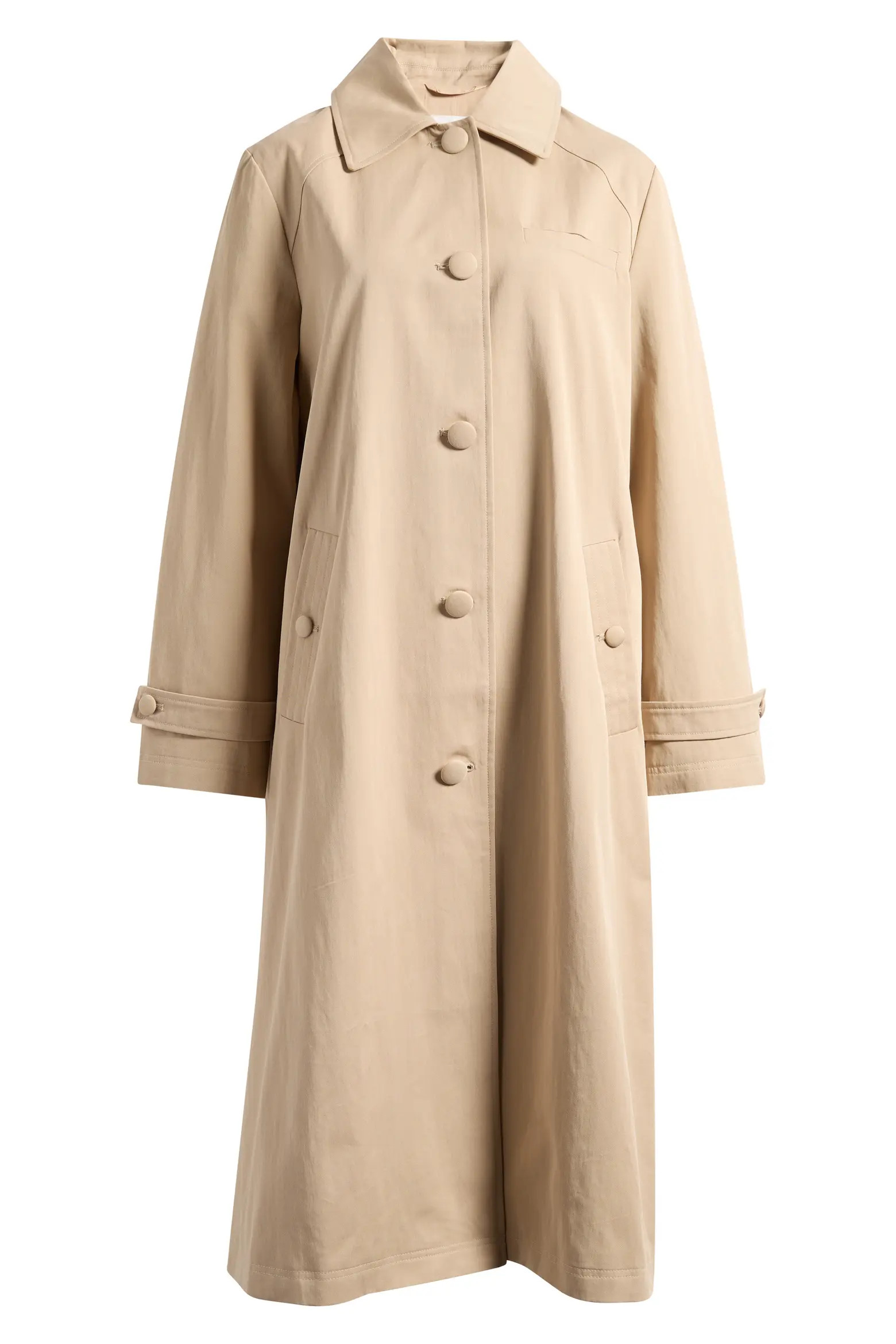 Oversize Cotton Blend Trench Coat (Women) | Nordstrom | Nordstrom