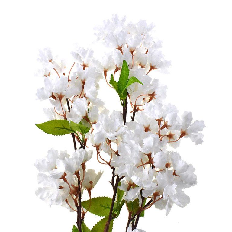 Artificial Cherry Blossoms Branch Spray, 42-Inch | Walmart (US)