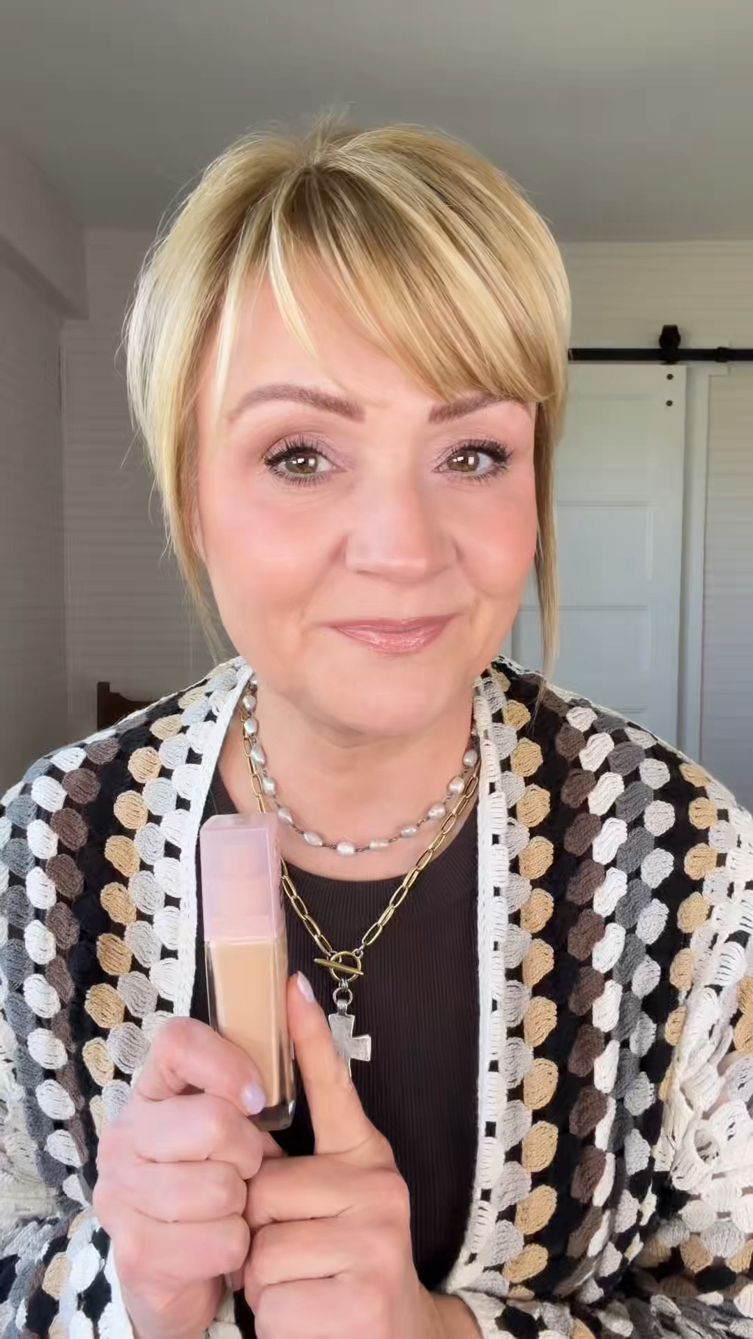 Keep the foundation on your nose.  


#LTKOver40 #LTKBeauty