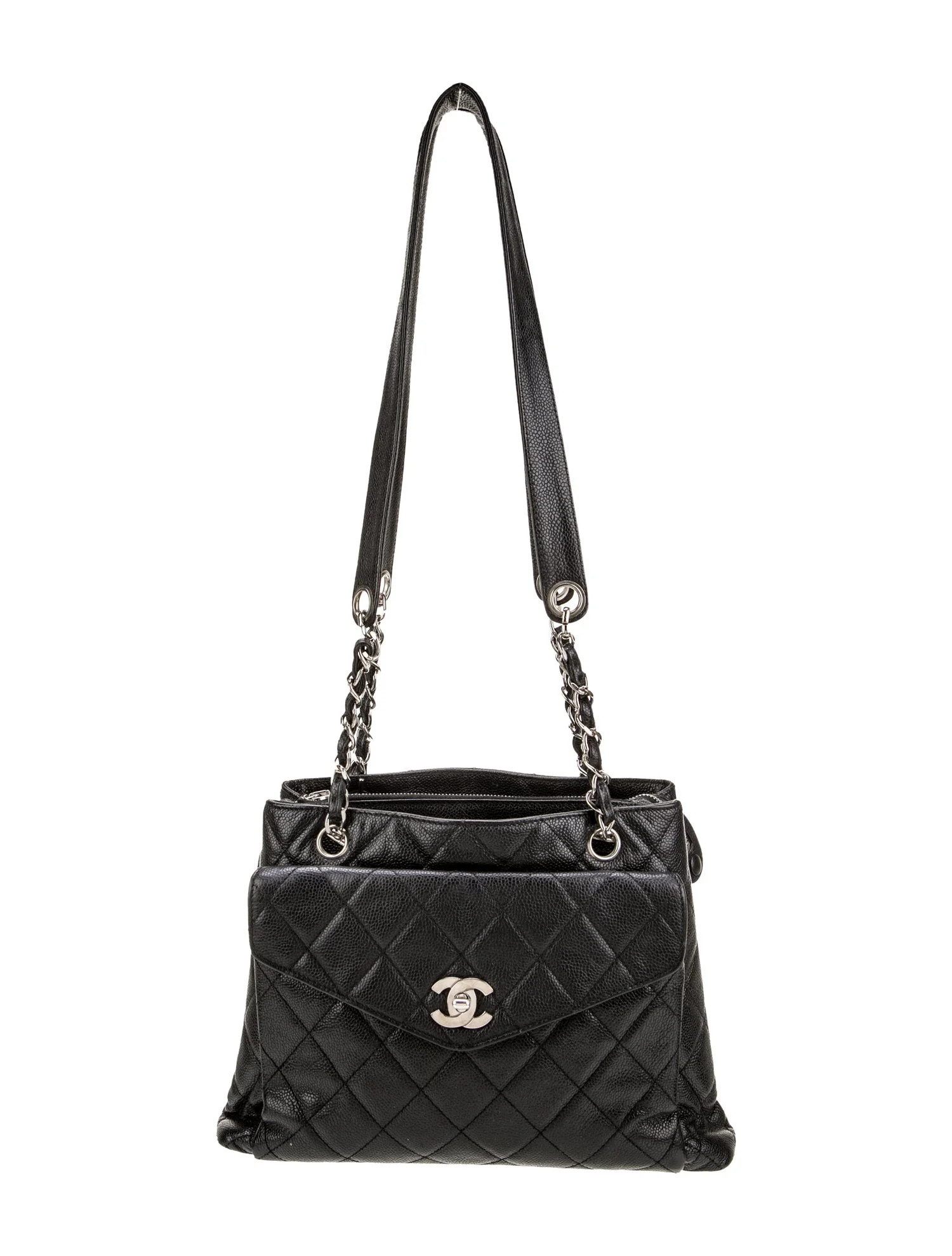 Quilted CC Tote | The RealReal