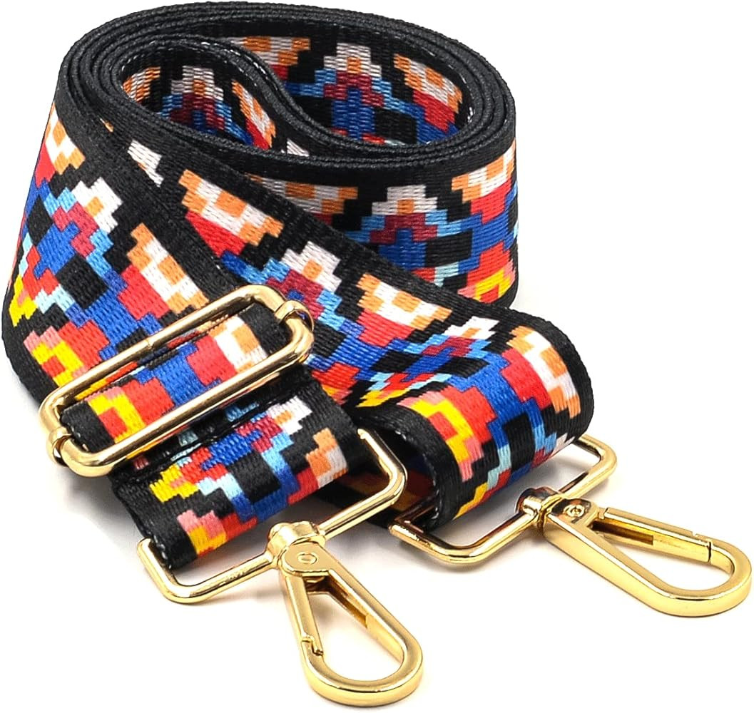 wanchel Adjustable Wide Purse Strap - Replacement Shoulder Strap for Handbag | Crossbody Bag | Pu... | Amazon (US)