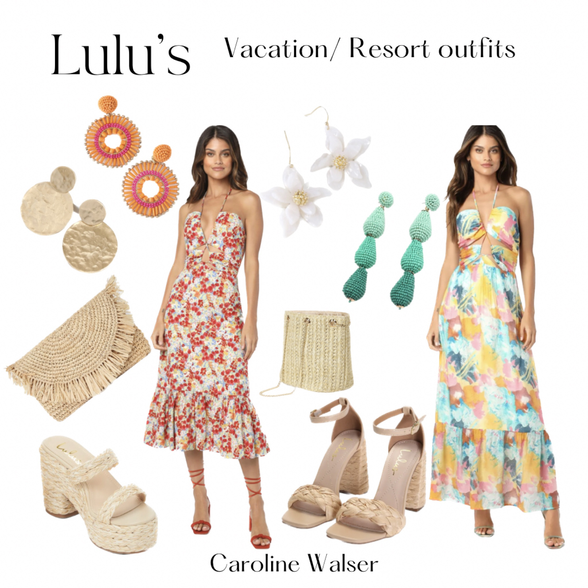 Resort and vacation style 

Loving this neckline for summer vacations! Keeping everything covered but still feeling saucy in fun colors.

#Vacation #Resort #ResortWear #VacationStyle #ResortStyle #Summer #SummerOutfit #Rattan #RattanShoe #RattanBag #Floral #Style #StyleGuide #Wedding #WeddingGuest #Formal #Dress #SpringDress #SummerDress #VacationDress 

#LTKunder100 #LTKstyletip #LTKSeasonal