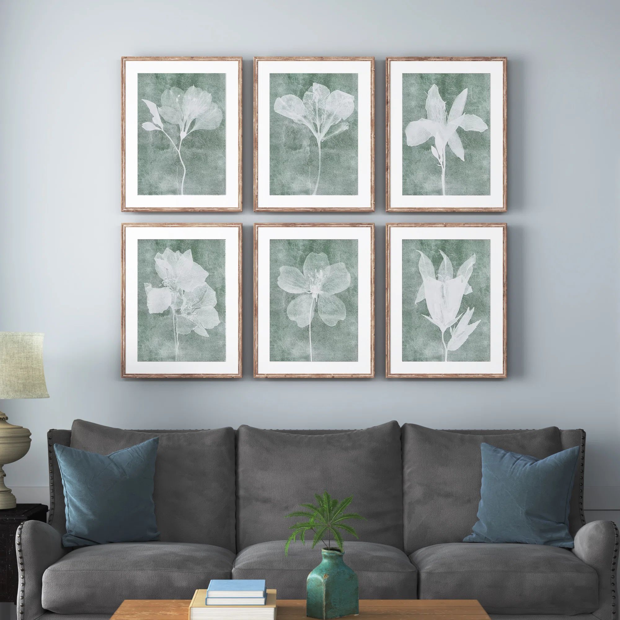 Laurel Foundry Modern Farmhouse Pinar " Translucent Floral " 6 - Pieces | Wayfair | Wayfair North America