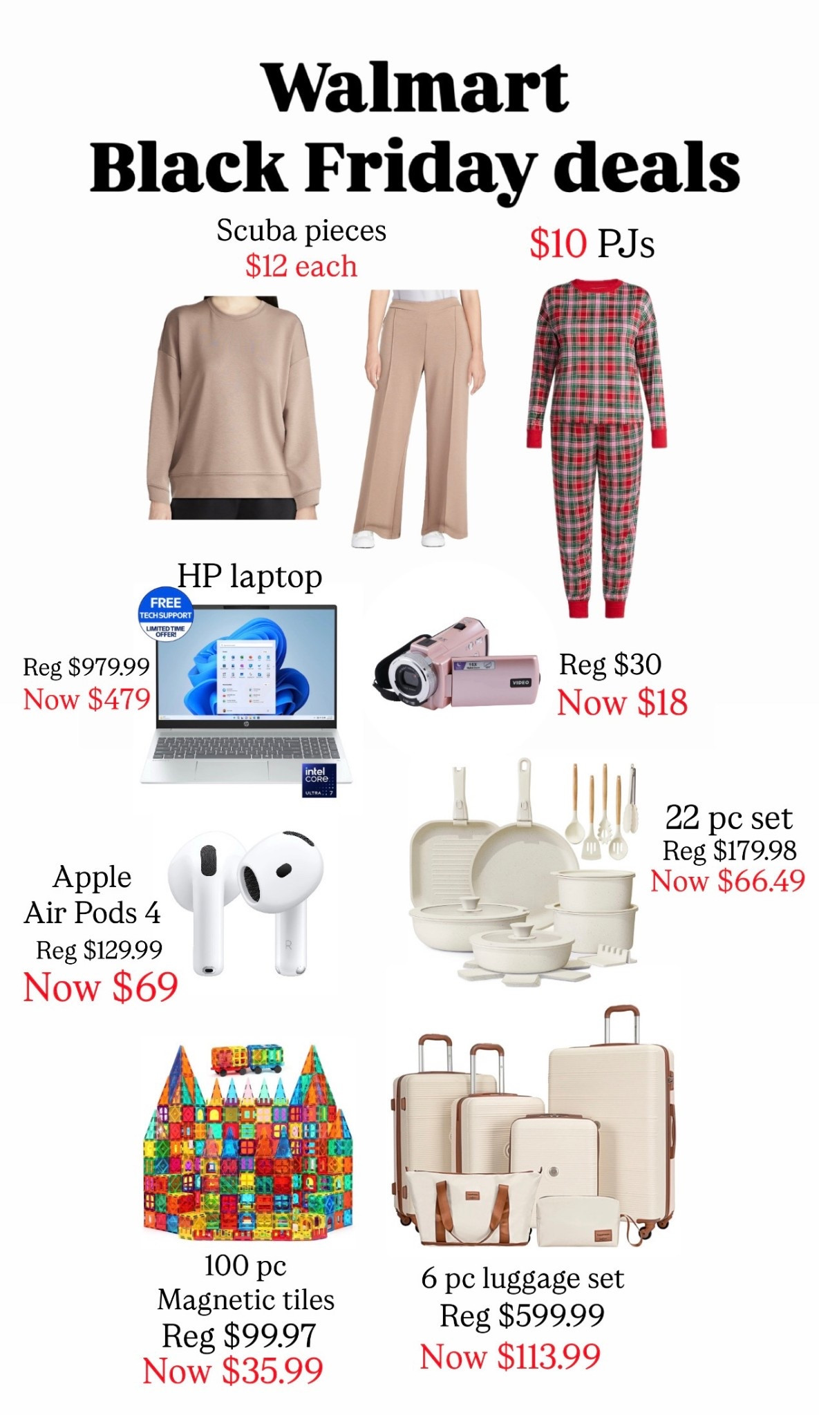 Walmart Black Friday deals 

#LTKCyberWeek #LTKSaleAlert #LTKHoliday
