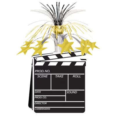 Awards Night Movie Set Clapboard Centerpiece | Wayfair North America