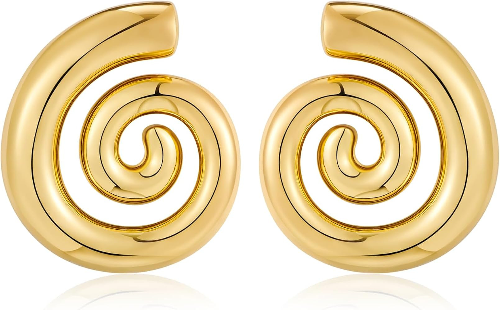 LILIE&WHITE Gold Seashell and Starfish Stud Earrings for Women – Nautical Sea Life Beach Jewelr... | Amazon (UK)