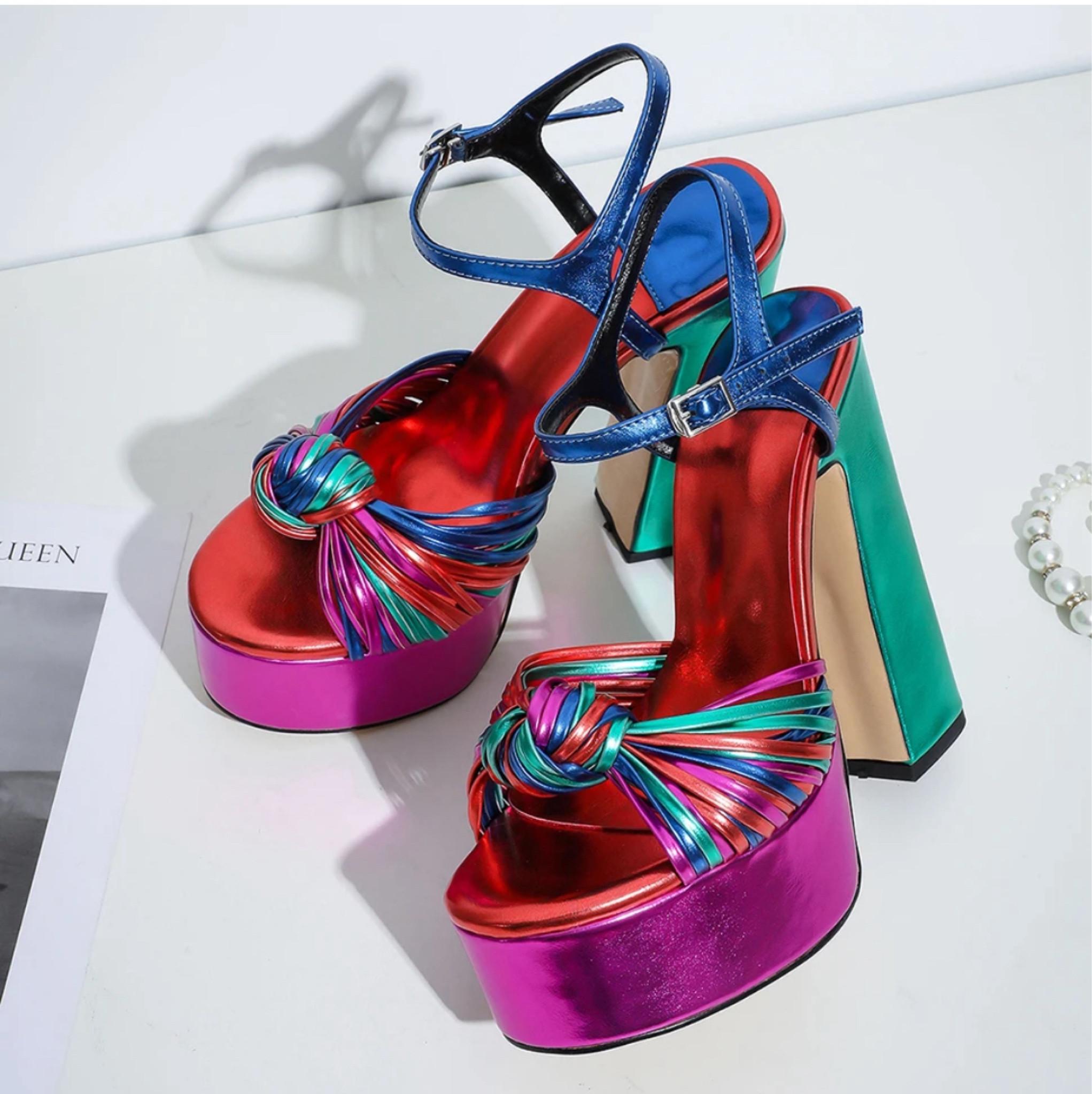 I found a dupe of the metallic platform heels I got from Jeffery Campbell a few years ago. They go with just about everything, perfect for my platform girlies! 

#LTKfindsunder100 #LTKSeasonal #LTKfindsunder50