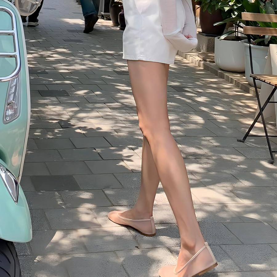 Dsevht Mesh Ballet Flats Shoes for Women Slip On Ballerina Shoes Round Toe Comfortable Casual Wor... | Amazon (US)