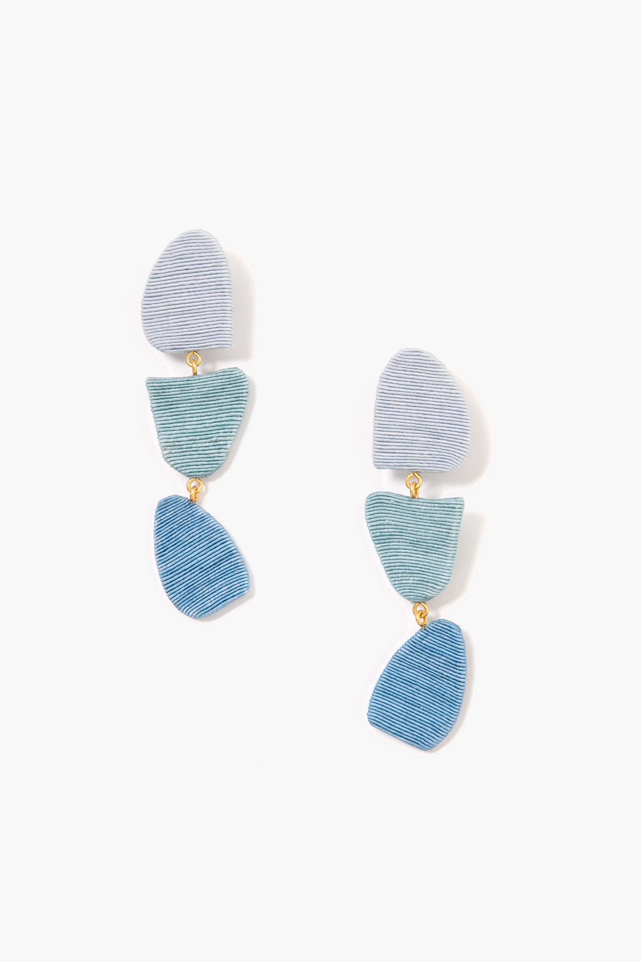 Harbor Blue Callan Drop Earrings | Tuckernuck (US)