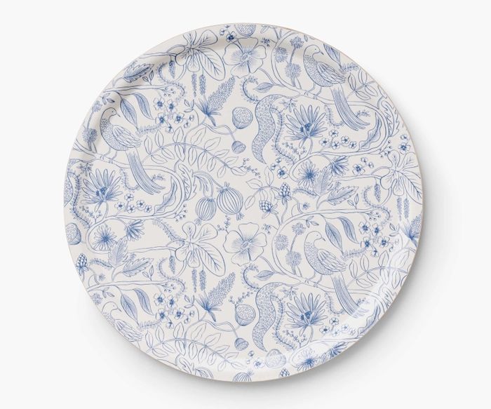 Aviary Round Serving Tray | Rifle Paper Co.