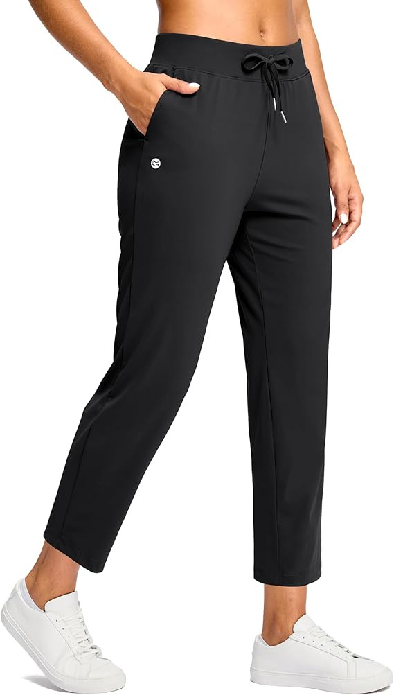 G Gradual Petite Pants for Women 24"/26" Ankle Pants 2 Pockets Stretchy 7/8 Sweatpants for Golf T... | Amazon (US)