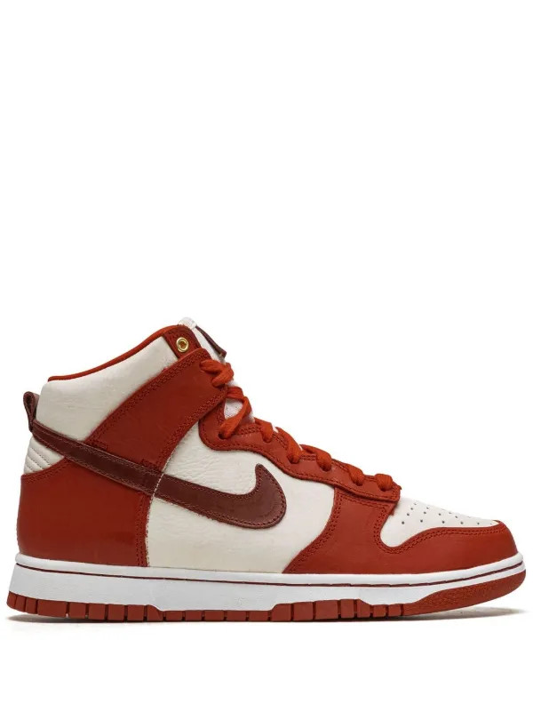 Nike Dunk High LXX "Cinnabar" Sneakers | Red | FARFETCH | Farfetch Global