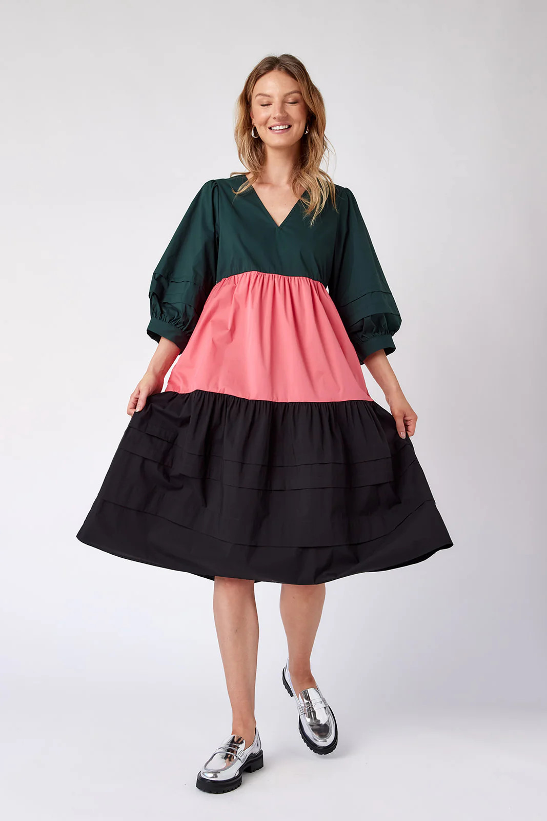 Wylie Dress in Cosmos Colorblock | CROSBY by Mollie Burch | CROSBY by Mollie Burch