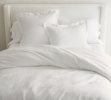 Belgian Flax Linen Duvet Cover | Pottery Barn (US)