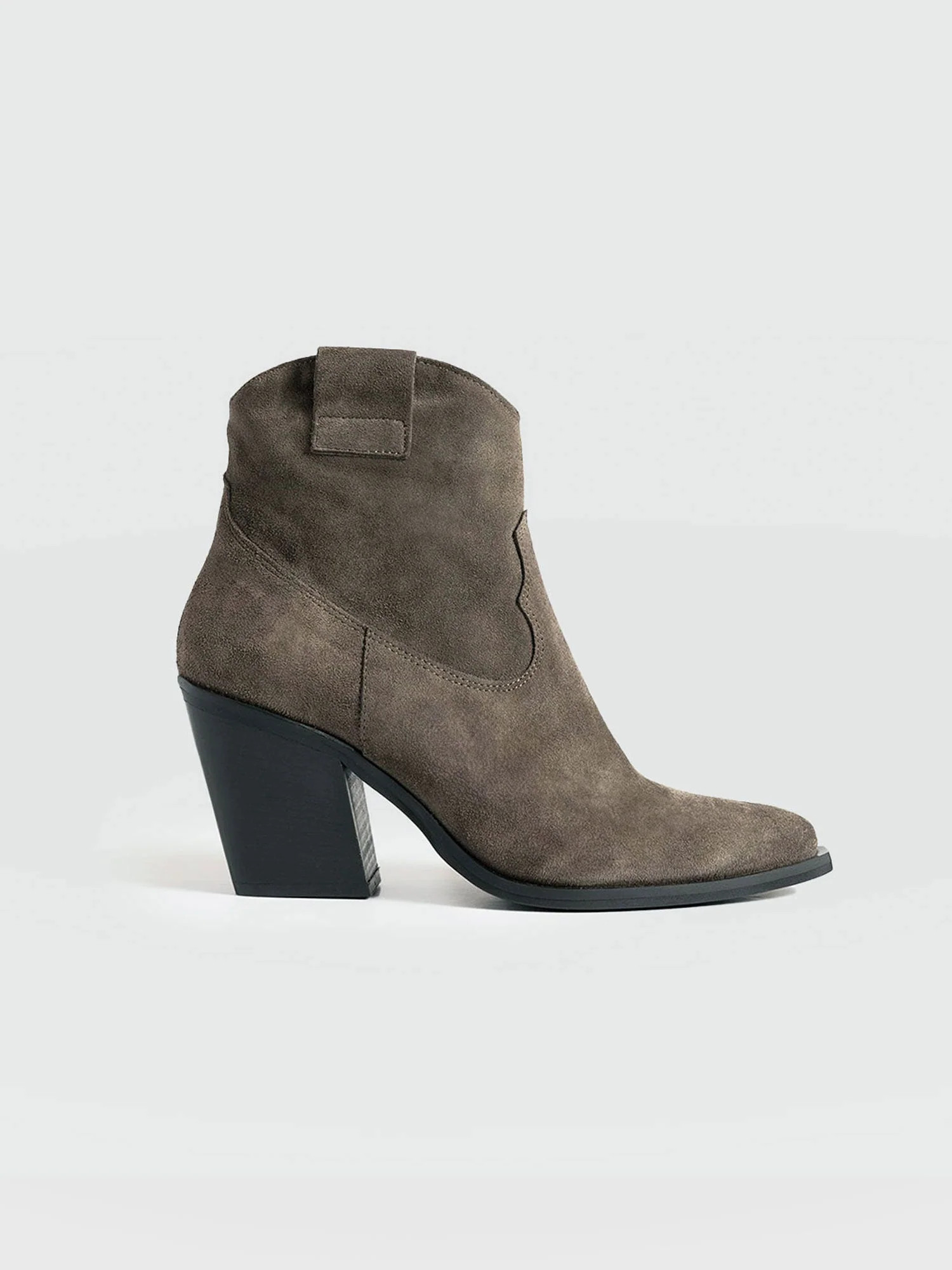 Dallas Mid Boot - Taupe | Saint + Sofia