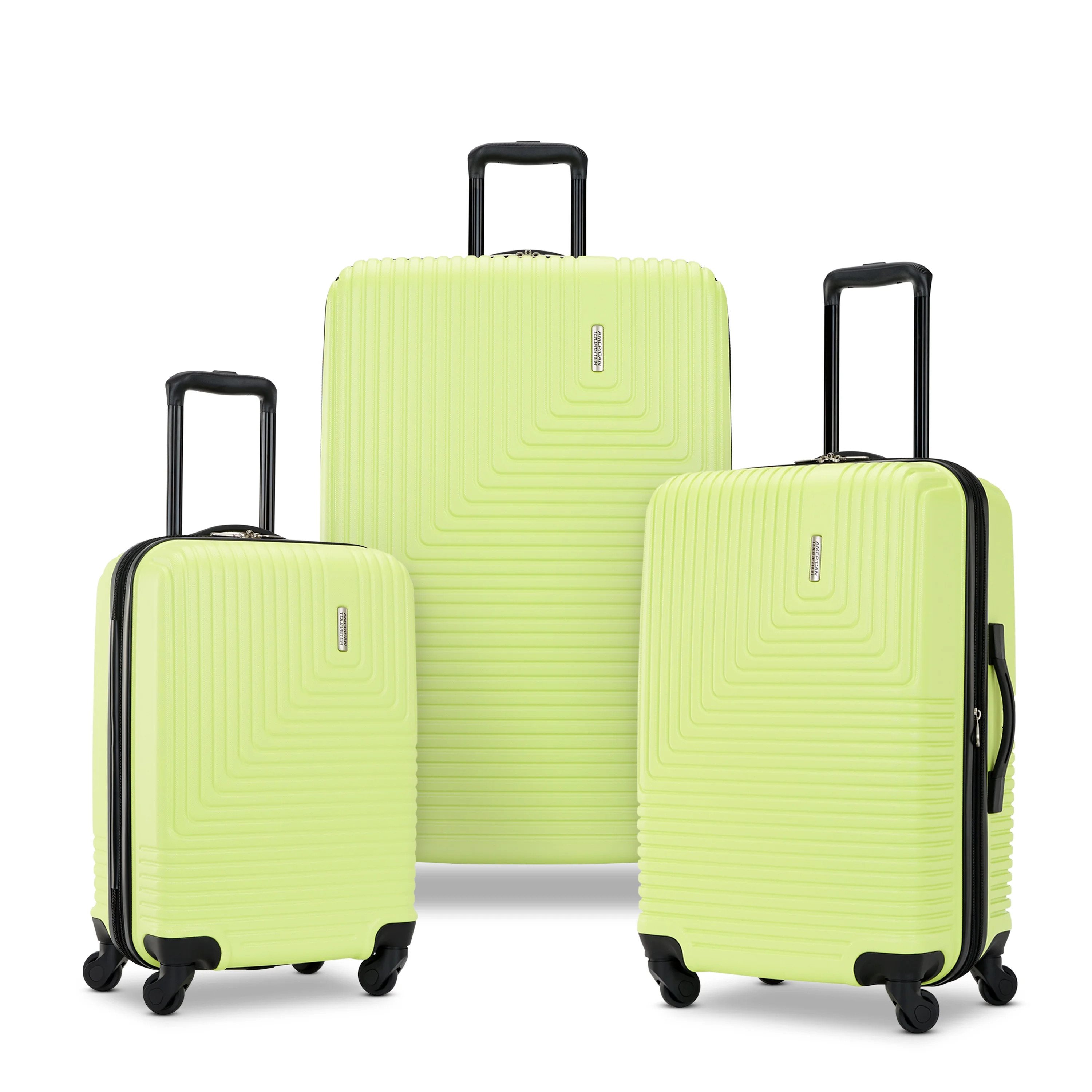 American Tourister Groove 3PC Set (SP20/24/28) Hardside Spinner Luggage - Celery Green | Walmart (US)