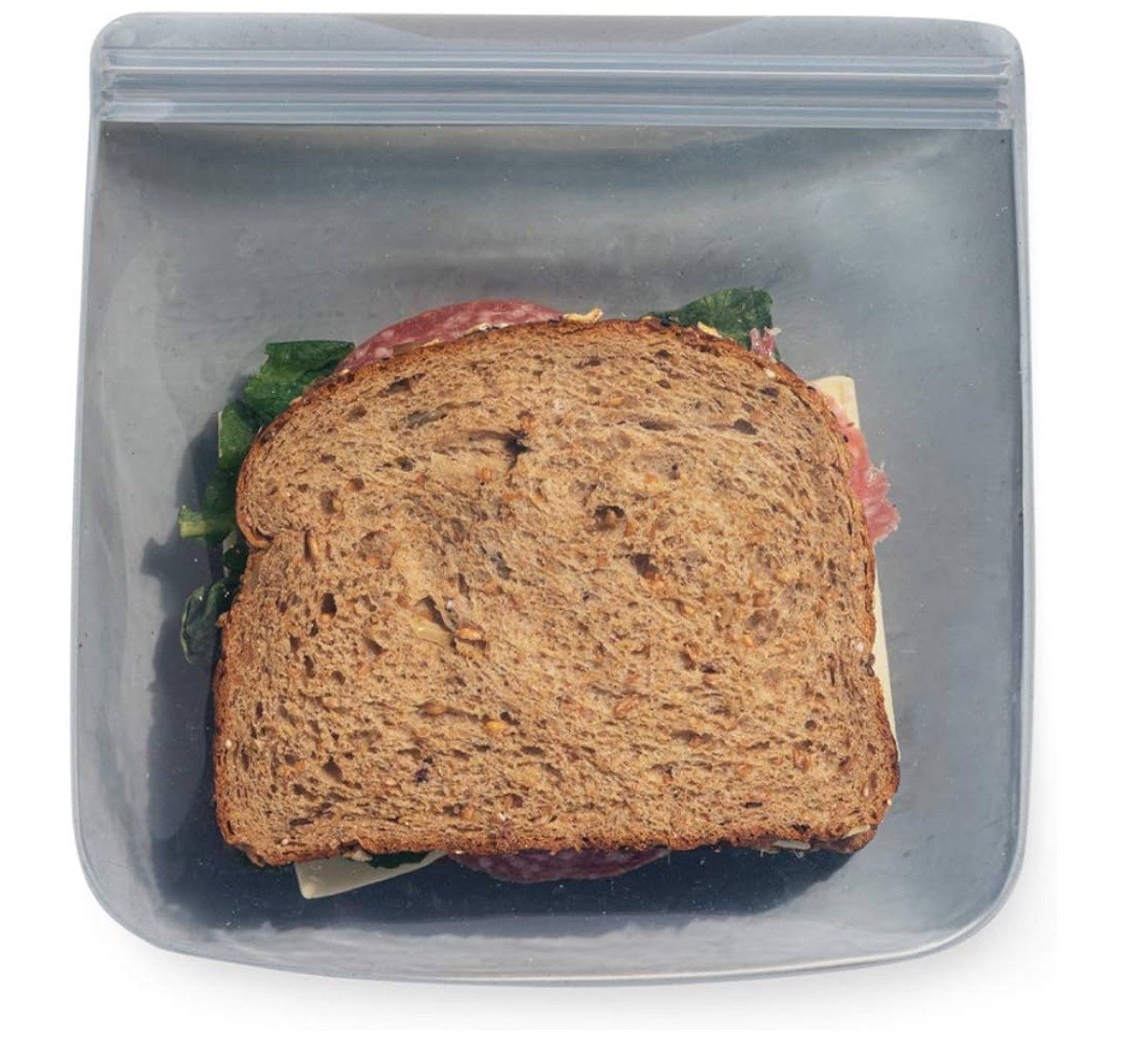 W&P Porter Silicone Reusable Storage Bag, Sandwich (34oz Flat), Slate, Food Storage Container, Microwave and Dishwasher Safe, Easy Cleaning

#LTKFamily #LTKKids