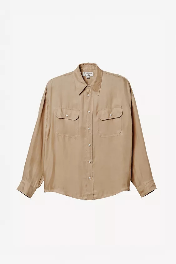 FLUID CUPRO - VISCOSE SHIRT WILLY CHAVARRIA X ZARA | Zara US