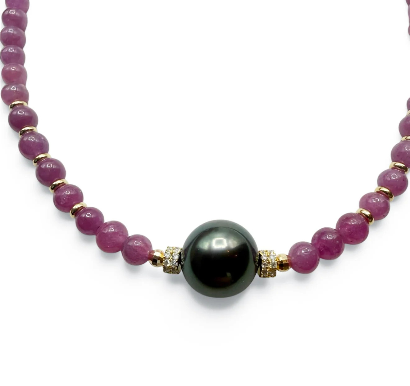 RUBY AND TAHITIAN PEARL NECKLACE – SHAKTI | SHAKTI JEWELRY