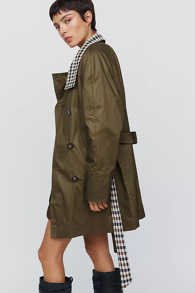 100% Cotton Funnel-Neck Jacket | Anthropologie (US)